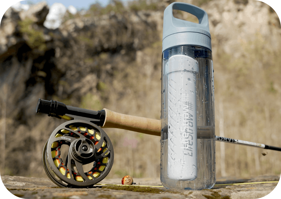 Butelka filtrująca na wycieczkę i&nbsp;do podróży